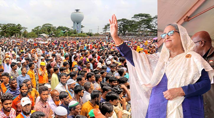 ঘূর্ণিঝড় রিমালে ক্ষতিগ্রস্তদের মাঝে ত্রাণ বিতরণ করলেন প্রধানমন্ত্রী